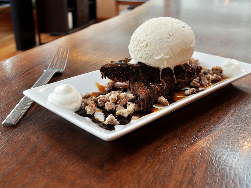 Brownie com Sorvete